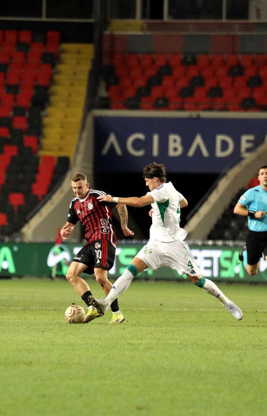Gaziantep FK sahasında Çaykur Rizespor'a kaybetti