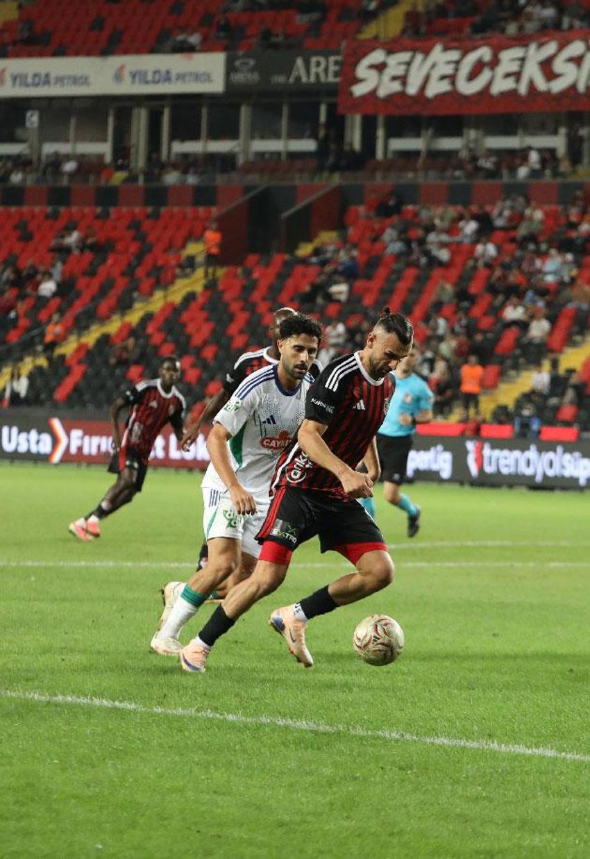 Gaziantep FK sahasında Çaykur Rizespor'a kaybetti