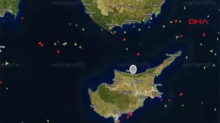 KKTC açıklarında yolcu gemisi battı! Arama kurtarma çalışmaları sürüyor