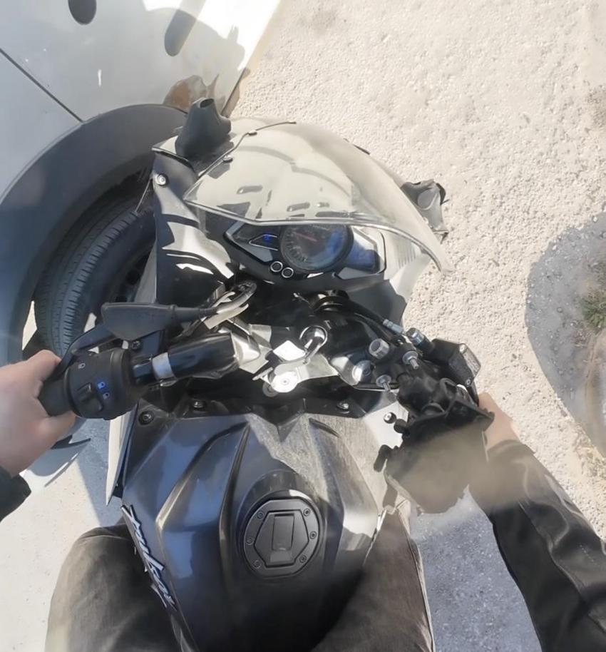 Eskişehir bu motorcuyu konuşuyor: Günde 3 kaza yapmadan kendime gelemiyorum!
