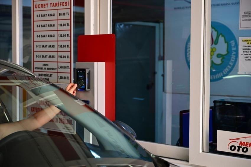 Manisa'da yeraltı otoparkına müdahale! Baştan sona yenilendi