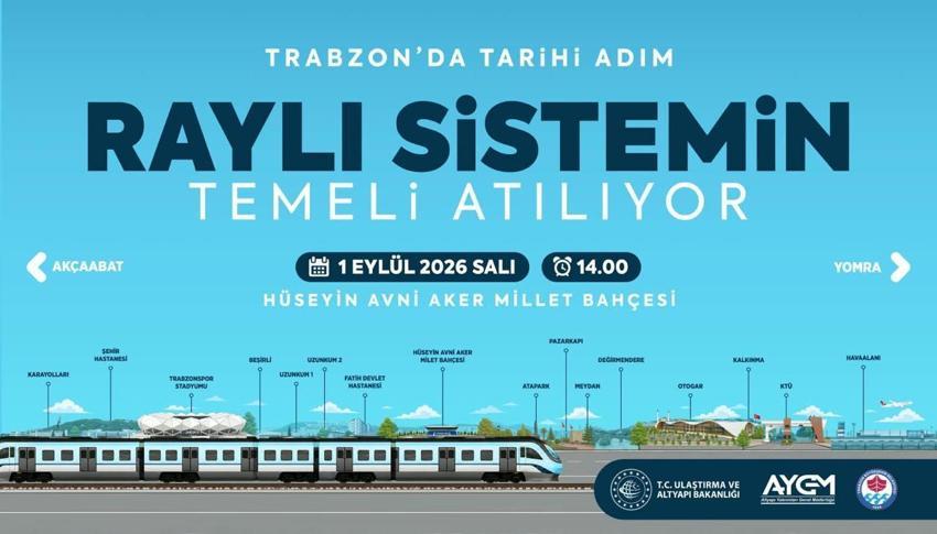 Trabzon'a 'çağ atlatacak proje' bugün başlıyor! Ulaşım altyapısına dev yatırım