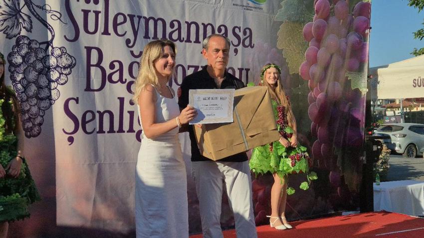 Süleymanpaşa'da sarma ve tatlılar yarıştı