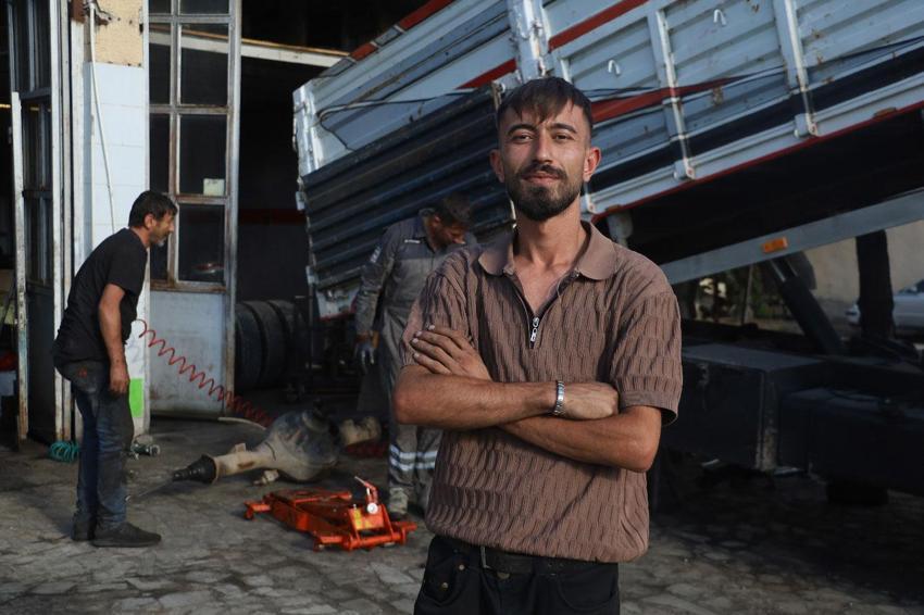 Sivaslı sanayi ustasından Türkiye dostu fenomen çöpçü Luis Fernando Sanchez'ı hatırlatan performans