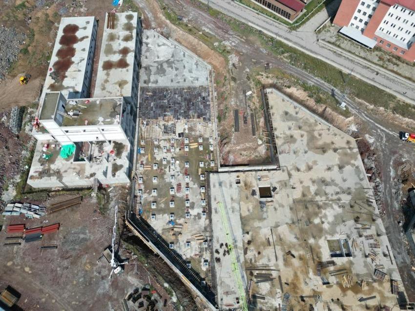 Kars’ta 4,7 milyar liralık dev proje! 500 yataklı hastane hızla yükseliyor