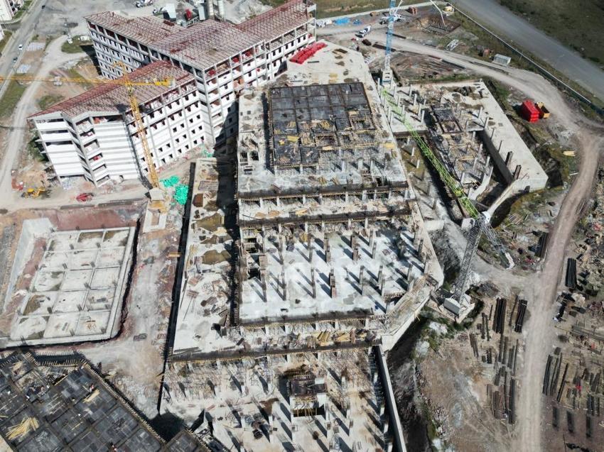Kars’ta 4,7 milyar liralık dev proje! 500 yataklı hastane hızla yükseliyor