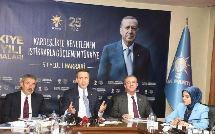 Enerji ve Tabii Kaynaklar Bakanı Alparslan Bayraktar: Hakkari madencilikte merkez olacak