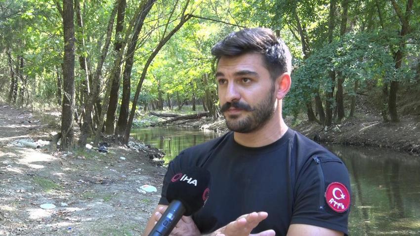 Altın avcısı Türkiye'nin derelerinden her gün 5 gram altın çıkarıyor