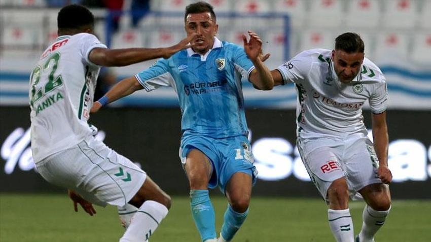 TÜMOSAN Konyaspor'da kötü gidişat devam ediyor! Erzurumspor deplasmanında mağlubiyet tek golle geldi