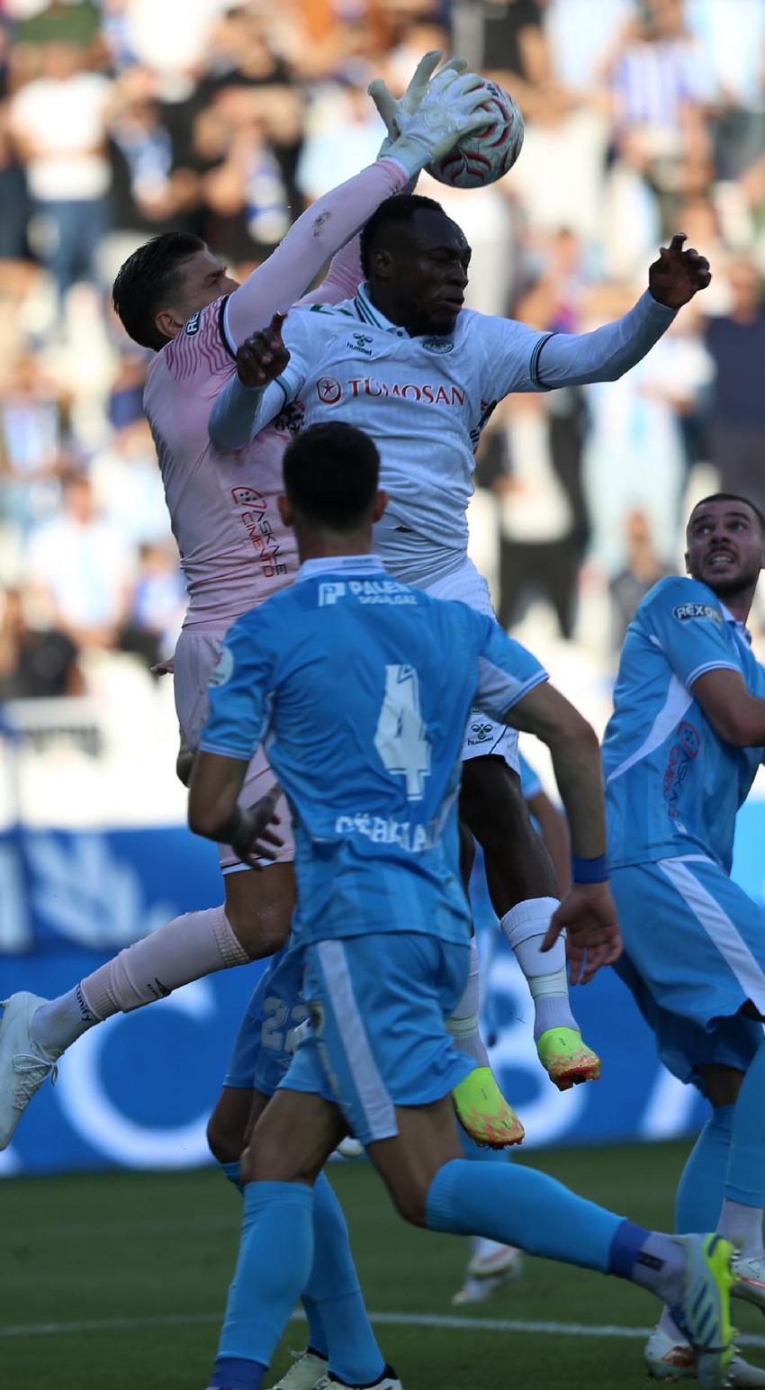 TÜMOSAN Konyaspor'da kötü gidişat devam ediyor! Erzurumspor deplasmanında mağlubiyet tek golle geldi