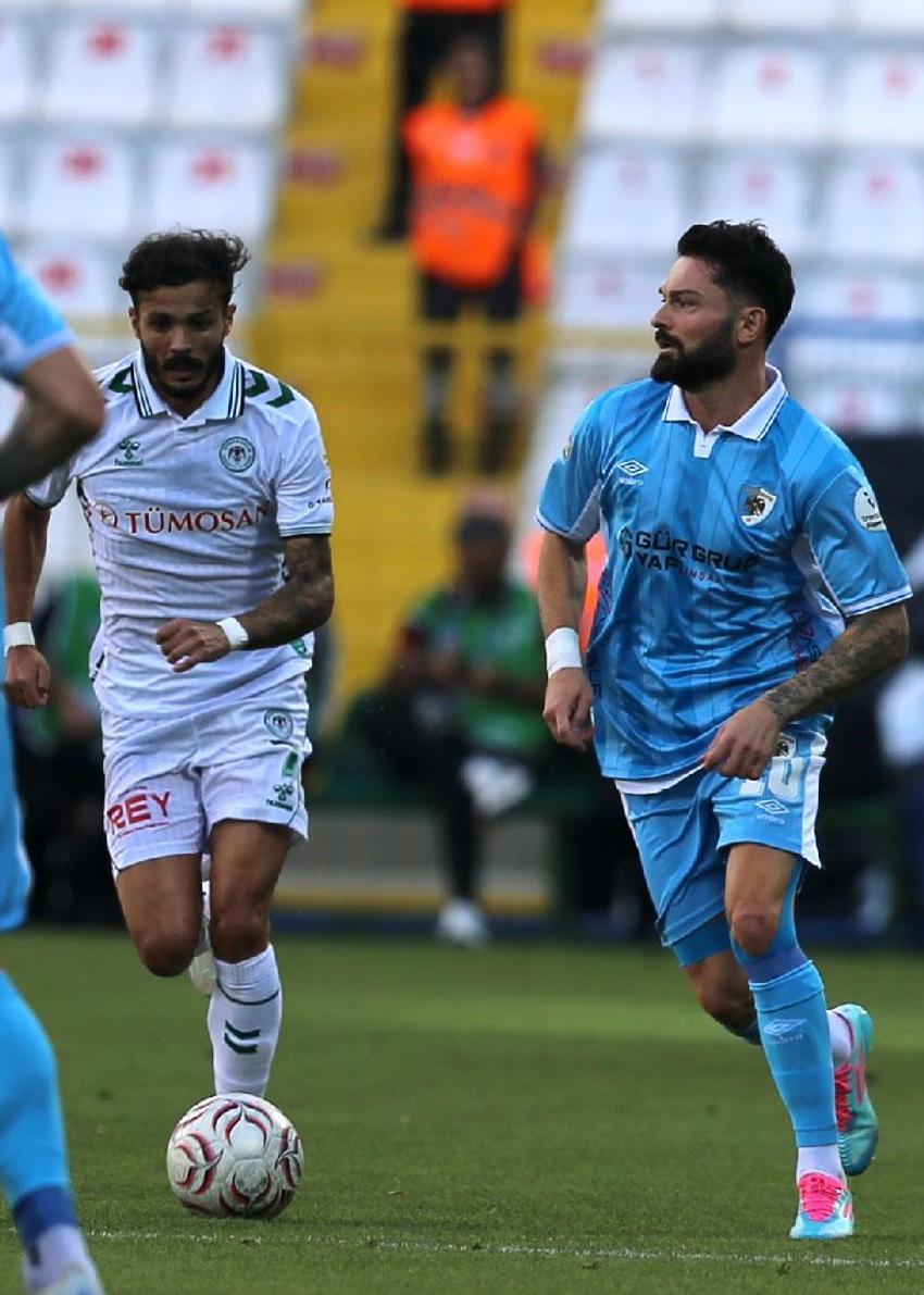 TÜMOSAN Konyaspor'da kötü gidişat devam ediyor! Erzurumspor deplasmanında mağlubiyet tek golle geldi