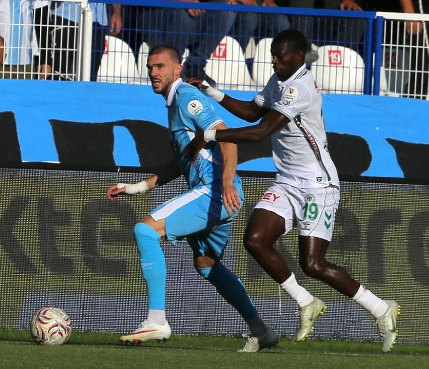 TÜMOSAN Konyaspor'da kötü gidişat devam ediyor! Erzurumspor deplasmanında mağlubiyet tek golle geldi