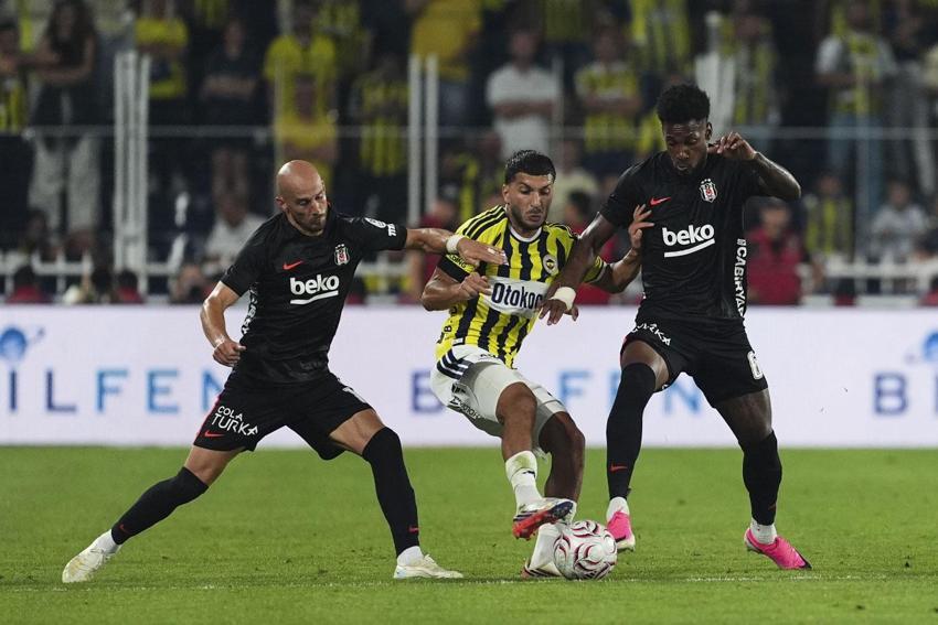 Fenerbahçe - Beşiktaş derbisinde yüksek tansiyon ve 3 gol vardı