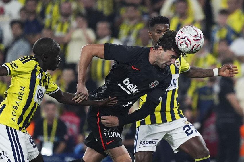Fenerbahçe - Beşiktaş derbisinde yüksek tansiyon ve 3 gol vardı