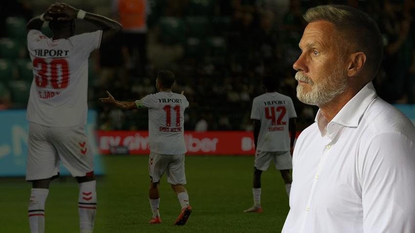 Samsunspor'da Thorsten Fink çıldırdı! Yüksel Yıldırım'a olay gönderme: Böyle bir şeyi tecrübe etmemiştim