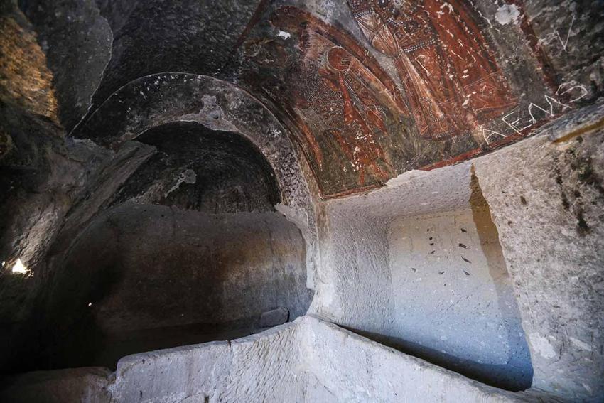 Güzelyurt’ta 1640 yıllık tarih: Manastır vadisi geçmişe kapı aralıyor