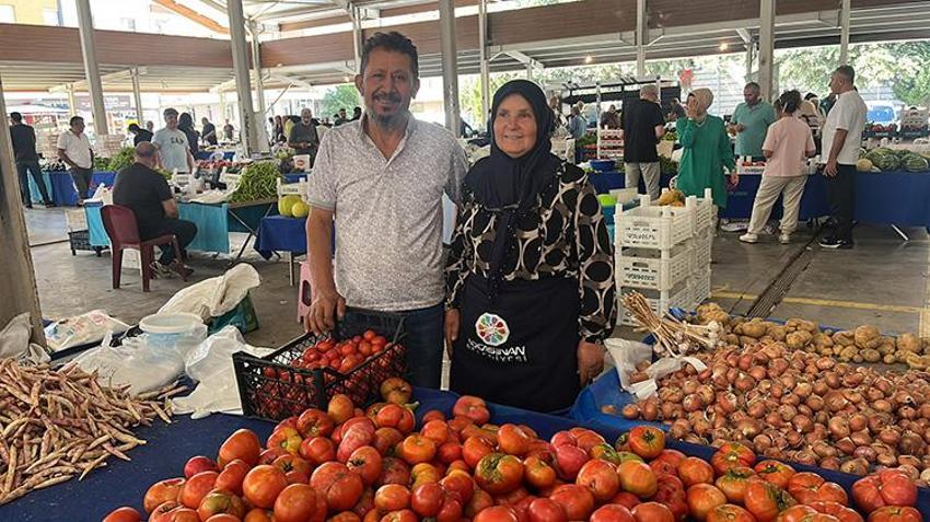Dört duvar arasından çıktı, hayatı değişti: Kayseri'de anadolu'nun tek sezonluk organik pazarı ilgi görüyor!