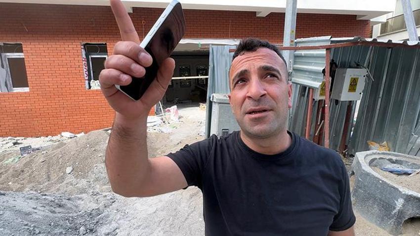 Avcılar’da aile sağlığı merkezi inşaatından kablo hırsızlığı! O anlar kamerada
