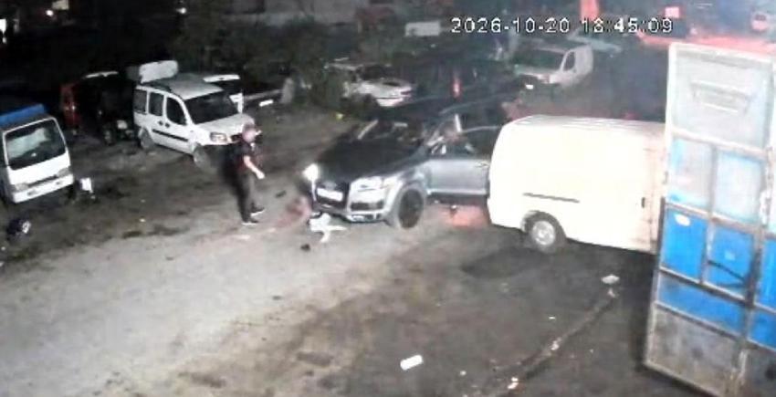 Tamir yüzünden çıkan silahlı kavga sanayi sitesini Teksas'a döndürdü: Önce tüfekle ateş etti, sonra araçla ezildi