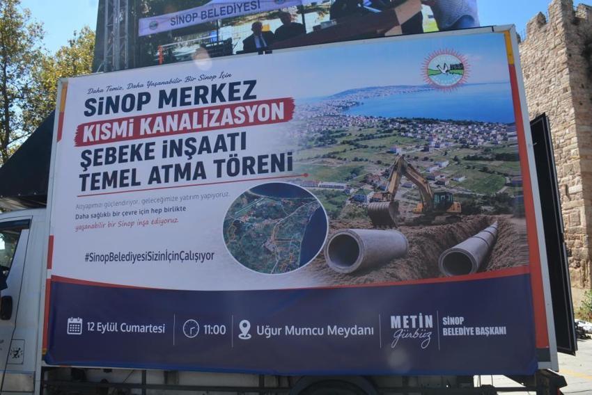 Sinop'un kronik sorunu için tarihi altyapı hamlesi: Dev projede ilk kazma vuruldu!