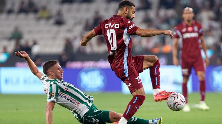 Konyaspor 7 maçlık mağlubiyet serisini Trabzonspor karşısında bitirdi