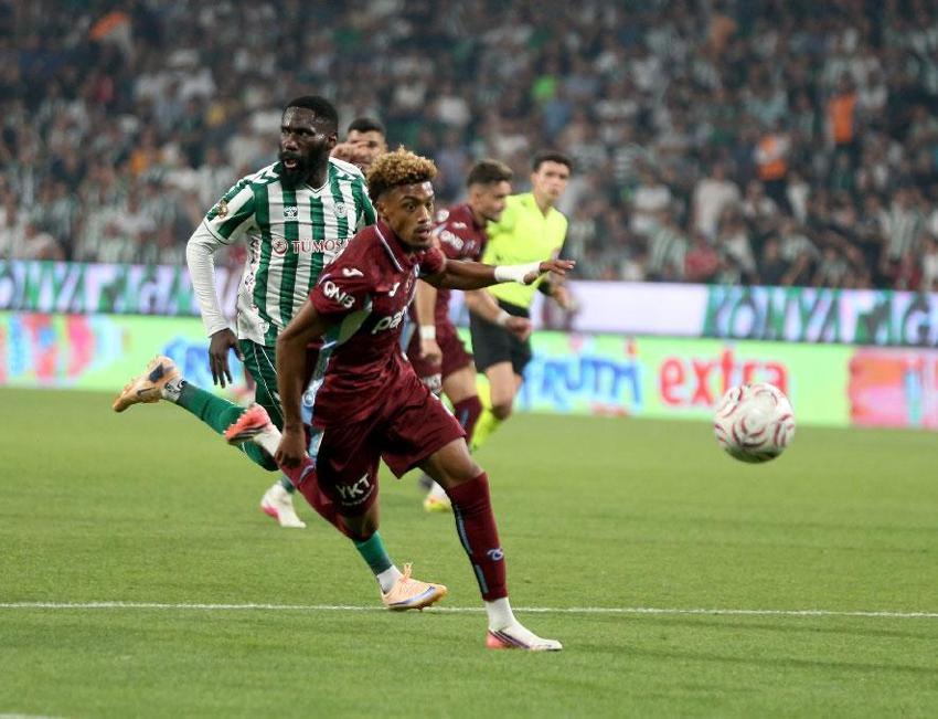 Konyaspor 7 maçlık mağlubiyet serisini Trabzonspor karşısında bitirdi