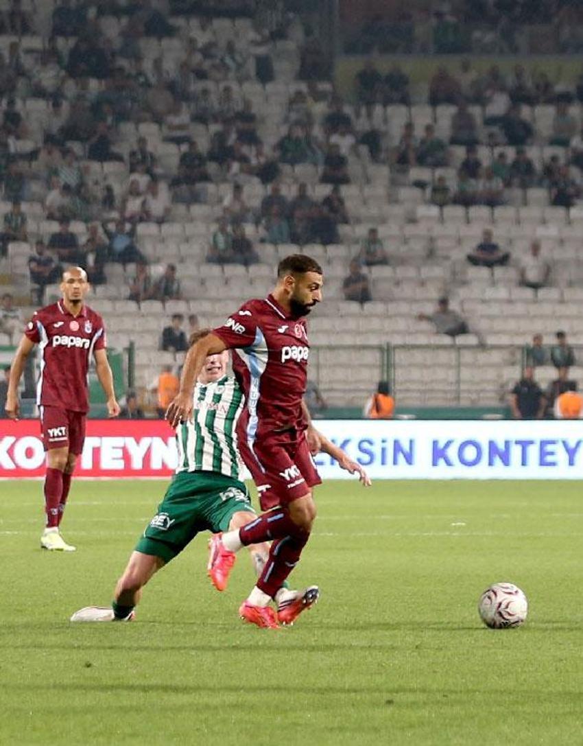 Konyaspor 7 maçlık mağlubiyet serisini Trabzonspor karşısında bitirdi