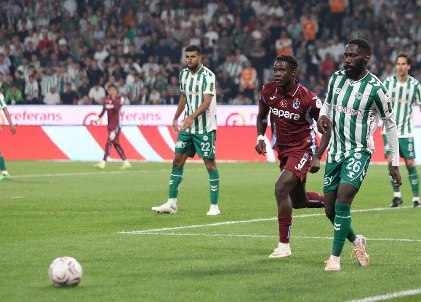 Konyaspor 7 maçlık mağlubiyet serisini Trabzonspor karşısında bitirdi