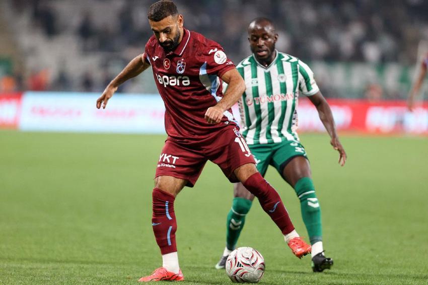 Konyaspor 7 maçlık mağlubiyet serisini Trabzonspor karşısında bitirdi