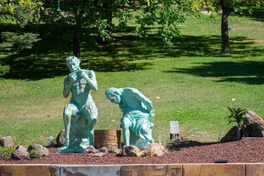 Eskişehir'in mitolojik efsanesi parkta yaşıyor: Yazılıkaya rotasında yer aldı