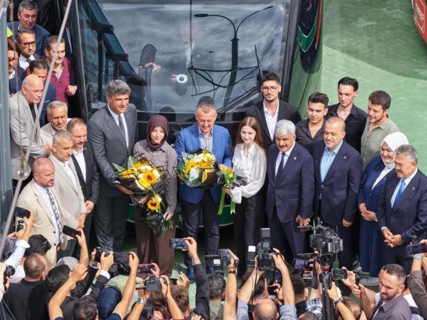 Kocaeli’de beklenen gün geldi! Tek seferde 600 yolcu taşınacak