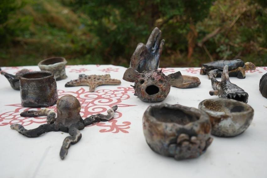 İzmit Körfezi'nde çıkarılıp sanat eserine dönüştürüldü: Dibe koyulup 1 yıl izlenecek