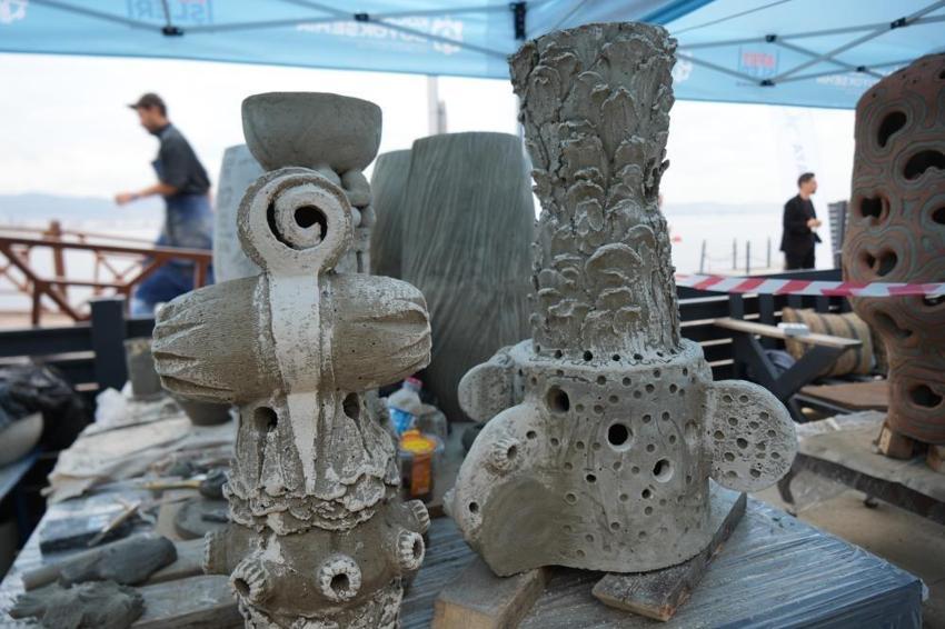 İzmit Körfezi'nde çıkarılıp sanat eserine dönüştürüldü: Dibe koyulup 1 yıl izlenecek