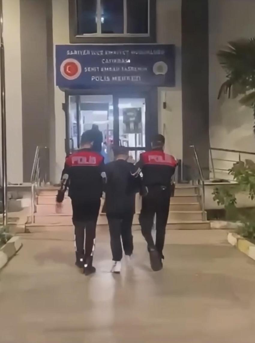 Sarıyer’de 14 yaşındaki çocuk gözdağı için kalaşnikofla havaya ateş açtı! O anlar kamerada