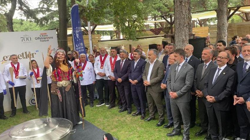 5. Uluslararası Bursa Gastronomi Festivali ‘Fetheden Lezzetler’ temasıyla kapılarını açtı