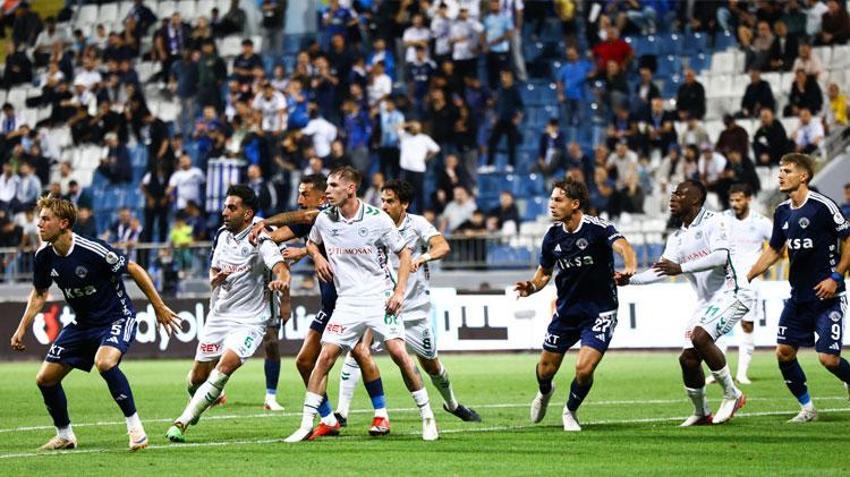 Kasımpaşa - Konyaspor maçında kazanan yok puanlar paylaşıldı