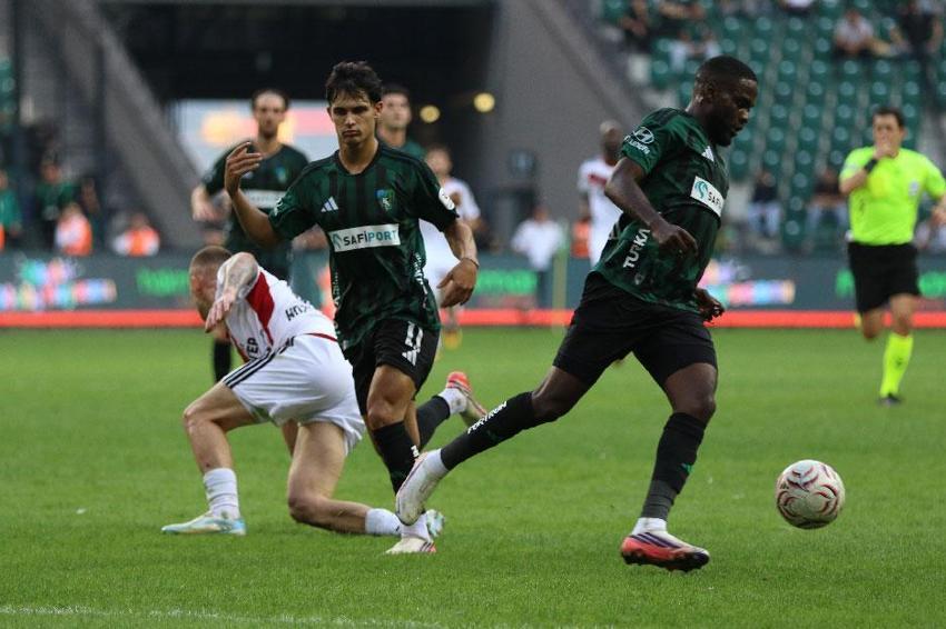 Kocaelispor - Gaziantep FK maçında galibiyet 56’ncı ve 76’ncı dakikalardaki gollerle geldi