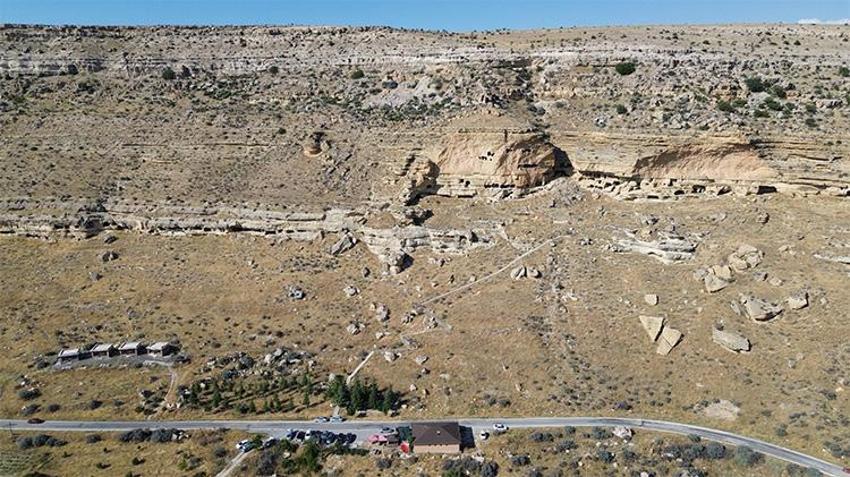 Yeryüzünün altında 5 katlı tarih! Karaman'daki Manazan Mağaraları büyülüyor