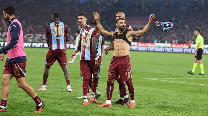 Trabzonspor’un Galatasaray zaferine Mohamed Salah damga vurdu!