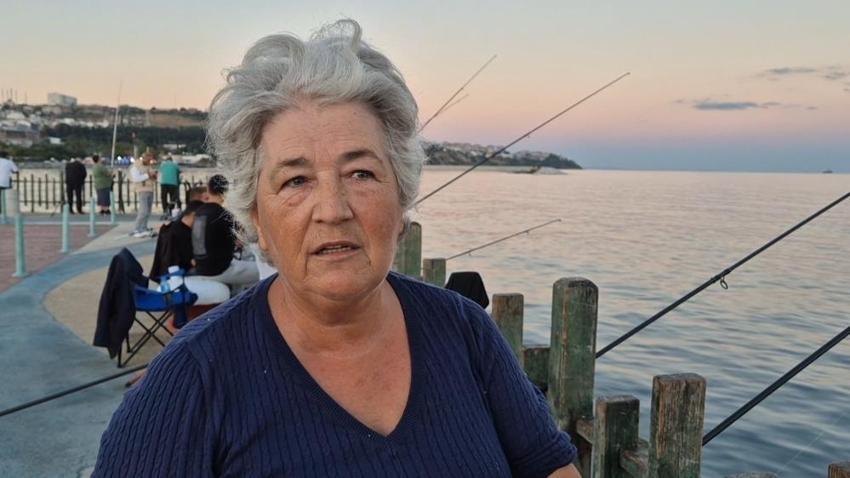 Tekirdağ'da iskelede yaşanıyor: Oltasını kapan geldi