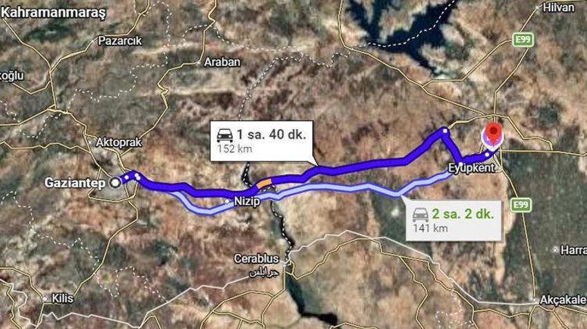 ŞANLIURFA GAZİANTEP ARASI KAÇ KM? Urfa-Antep arası arabayla ve otobüsle kaç saat sürüyor?