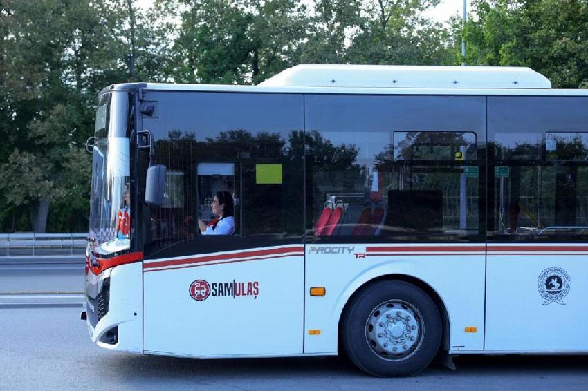 Samsun'da kadın otobüs şoförlerinin sayısı 19’a yükseldi! Toplu ulaşım onlara emanet