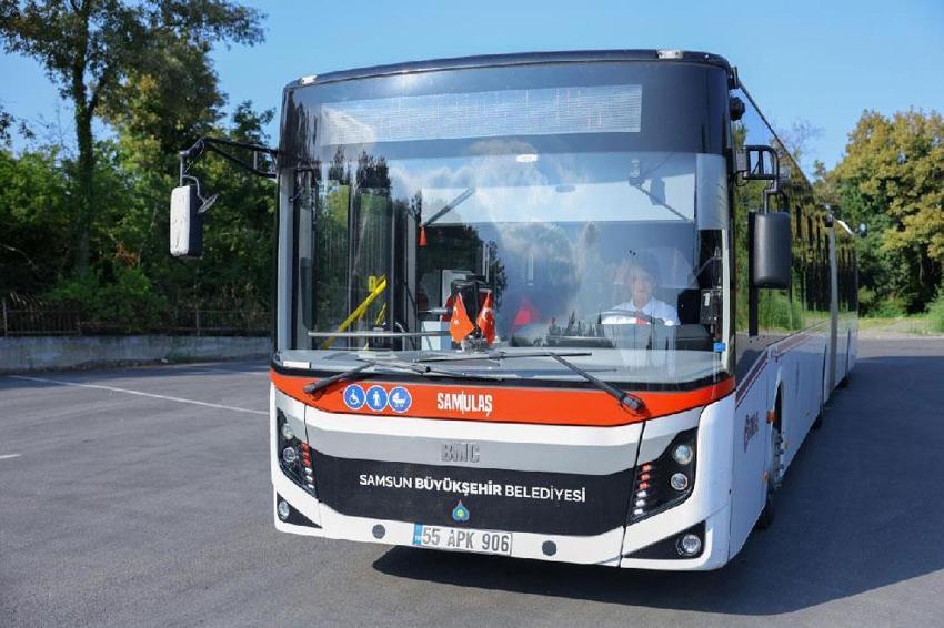 Samsun'da kadın otobüs şoförlerinin sayısı 19’a yükseldi! Toplu ulaşım onlara emanet