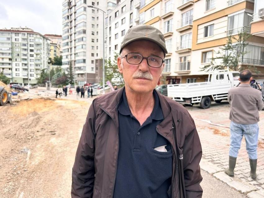 Ankara'da hasar gündüz ortaya çıktı: 15 araç çukur düştü