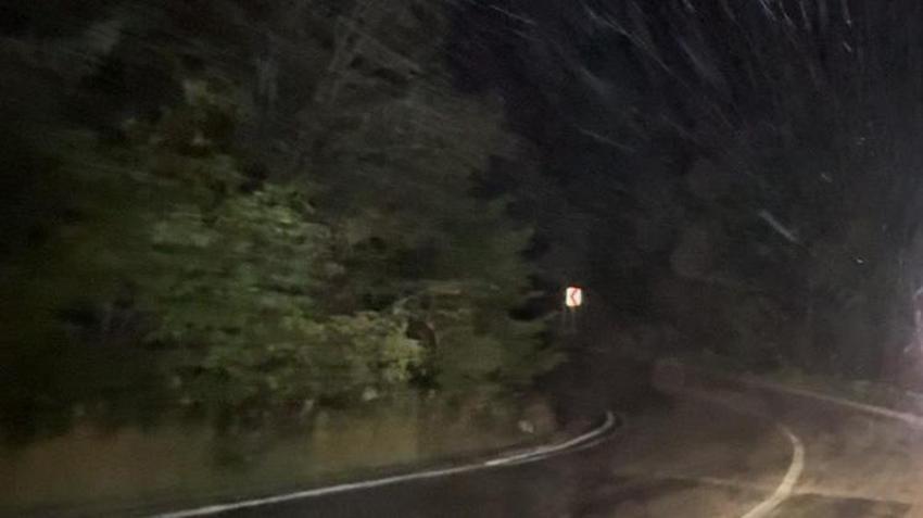Bolu'da eylül ayında kar sürprizi: Kartalkaya'da sezonun ilk kar yağışı böyle kaydedildi!