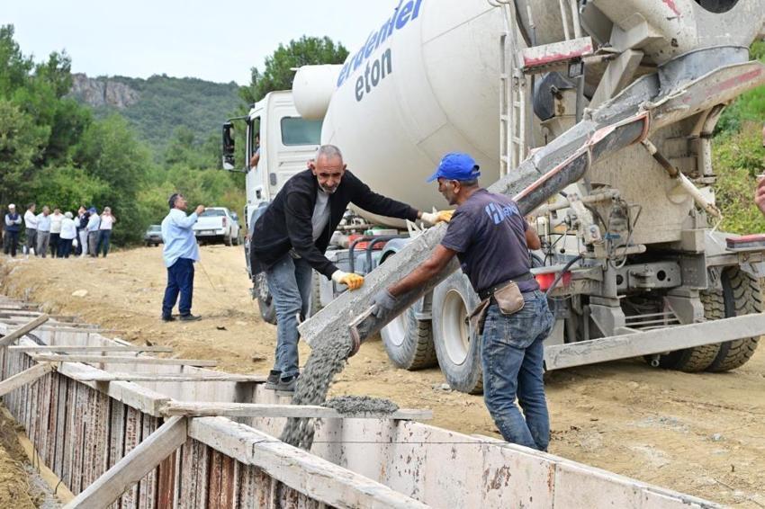 Manisa tarımı için ilk kazma vuruldu: 28 bin metreküpe kuruluyor
