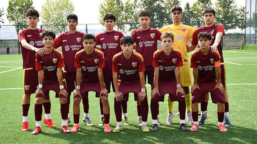 Kayserispor U15 ikinci haftada coştu: 6-1'lik farklı zafer