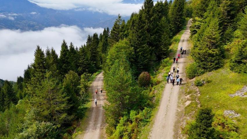 Gümüşhane'de bu kez Kürtün'de görüldü: 18 kilometre boyunca çevrelerini sardı