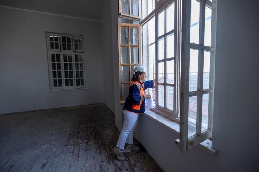 Tarihi Sayaç Atölyesi konservatuvar oluyor: Yüzde 80'i tamamlandı