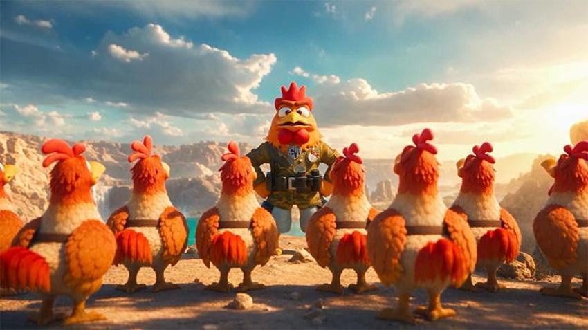 Türkiye’nin ilk yapay zekâ filminde "Denizli Horozu" Sürprizi: Rekortmen horoz sinema perdesinde!